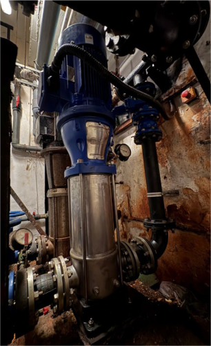 15kW Vertical Multi-stage Seawater Flushing Pump Replacement