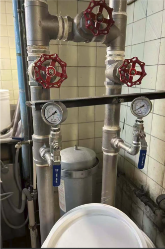 SS316 Water Pipe c/w WHA Replacement in Laundry